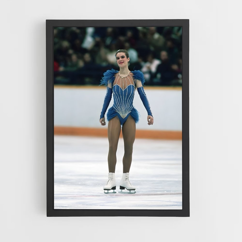 Poster Katarina witt cristalline – affiche Patinage artistique (vue 2)